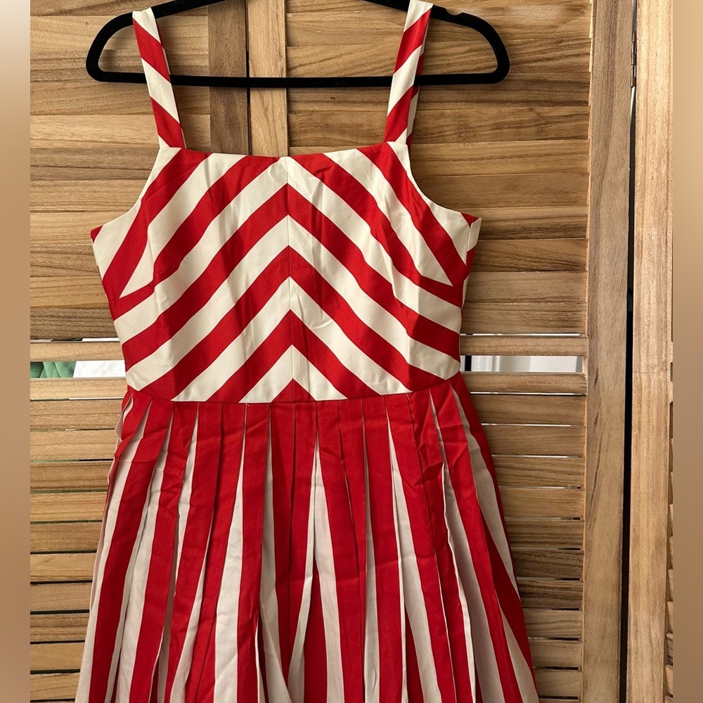Tuckernuck Rouge Stripe Laina Dress in Red White S_NWT - Picture 8 of 9